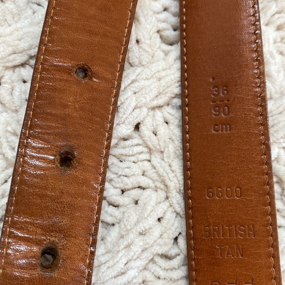 Coach Man’s Leather Belt Sz36 - Picture 5 of 11